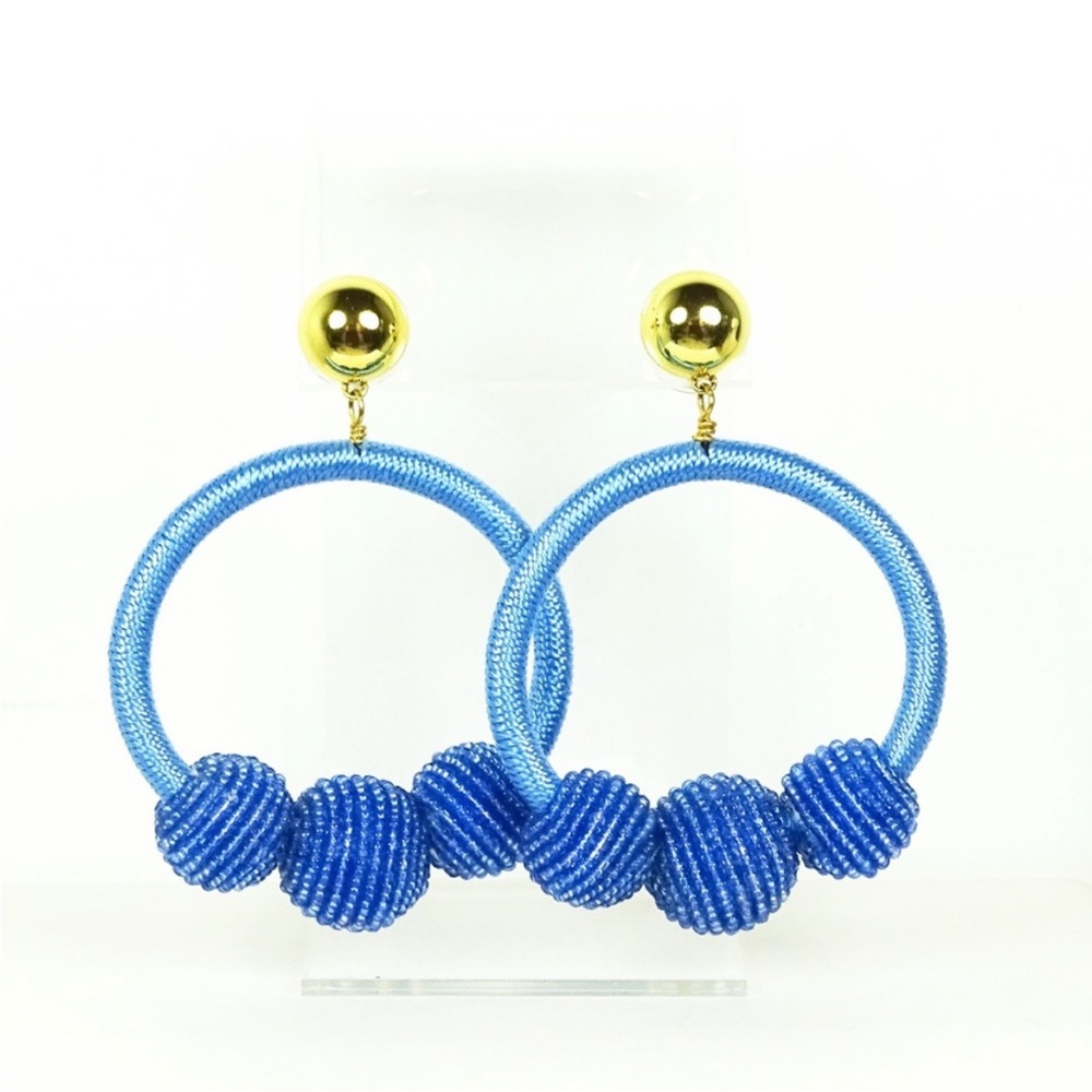 Kate Spade Drop Hoop Earrings - Picture 3 of 4